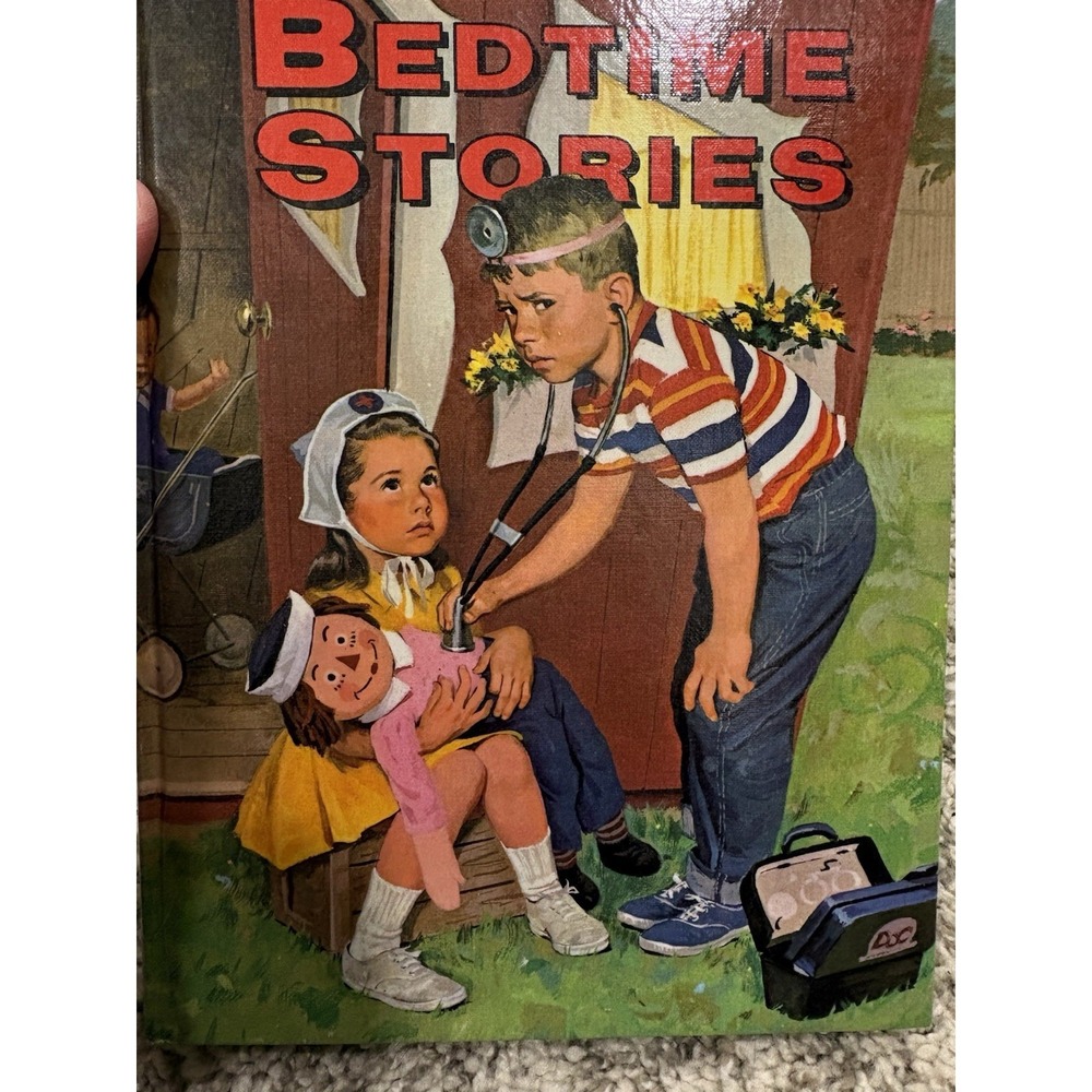Uncle Arthur's Bedtime Stories Volume 3 Childrens Reading Vintage 1964 Hardcover